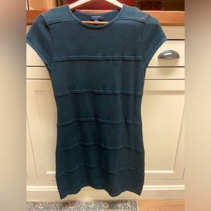 Banana Republic size M cotton knit little black dress.